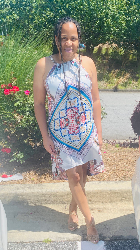 Paisley | high low dress